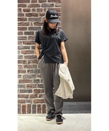 【BRIEFING GOLF/ブリーフィングゴルフ】WOMEN'S SIDE TWISTED HIGHNECK(リラックスフィット)