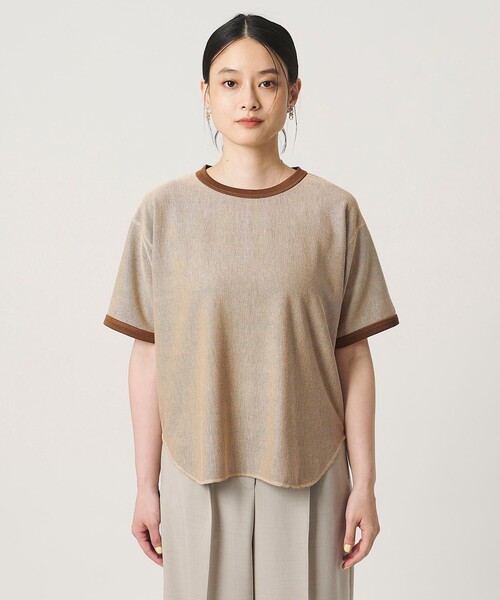 A DAY IN THE LIFE UNITED ARROWS（アデイインザライフユナイテッドアローズ）の「リバーシブルTシャツ ＜A DAY IN THE LIFE＞（Tシャツ/カットソー・レディース・ライトブルー/ネイビー/ブラウン系・FREE）」の6枚目の写真