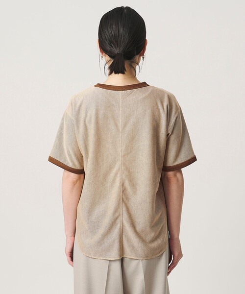 A DAY IN THE LIFE UNITED ARROWS（アデイインザライフユナイテッドアローズ）の「リバーシブルTシャツ ＜A DAY IN THE LIFE＞（Tシャツ/カットソー・レディース・ライトブルー/ネイビー/ブラウン系・FREE）」の8枚目の写真