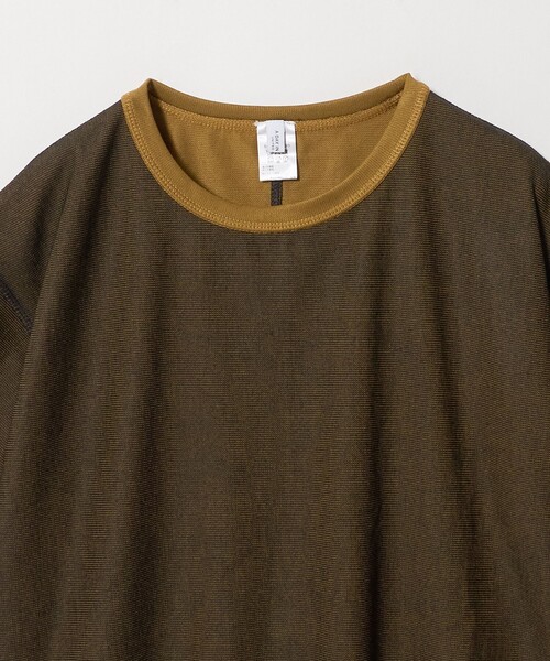 A DAY IN THE LIFE UNITED ARROWS（アデイインザライフユナイテッドアローズ）の「リバーシブルTシャツ ＜A DAY IN THE LIFE＞（Tシャツ/カットソー・レディース・ライトブルー/ネイビー/ブラウン系・FREE）」の10枚目の写真