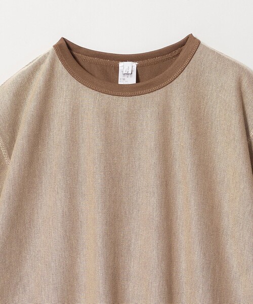 A DAY IN THE LIFE UNITED ARROWS（アデイインザライフユナイテッドアローズ）の「リバーシブルTシャツ ＜A DAY IN THE LIFE＞（Tシャツ/カットソー・レディース・ライトブルー/ネイビー/ブラウン系・FREE）」の15枚目の写真