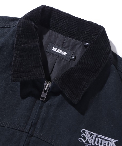 XLARGE(エクストララージ)の「CORDUROY COLLAR JACKET(ブルゾン・メンズ・ネイビー/ブラック/ブラウン・XL/L/M/S)」の5枚目の写真