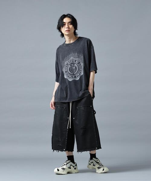 DANKE SCHON(ダンケシェーン)の「DankeSchon/ダンケシェーン/BRUST SUBHUMAN(Tシャツ/カットソー・レディース・ブラック・L/M)」の3枚目の写真