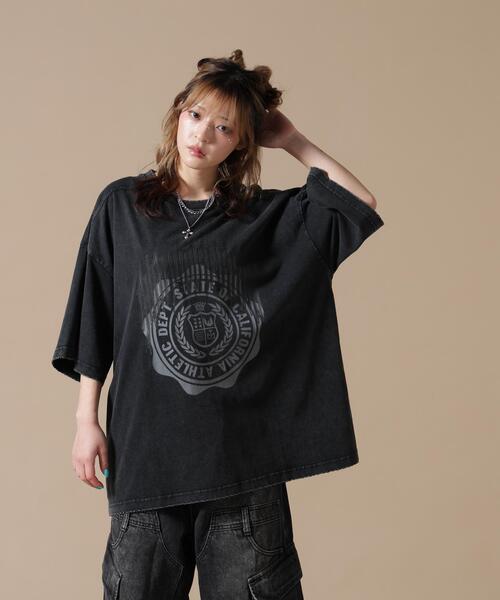 DANKE SCHON(ダンケシェーン)の「DankeSchon/ダンケシェーン/BRUST SUBHUMAN(Tシャツ/カットソー・レディース・ブラック・L/M)」の7枚目の写真