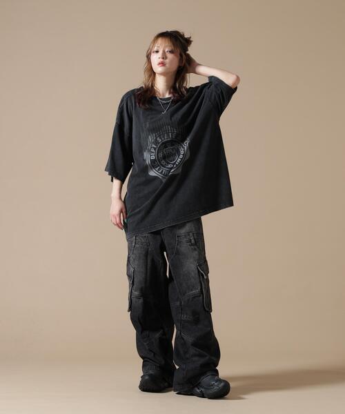 DANKE SCHON(ダンケシェーン)の「DankeSchon/ダンケシェーン/BRUST SUBHUMAN(Tシャツ/カットソー・レディース・ブラック・L/M)」の9枚目の写真