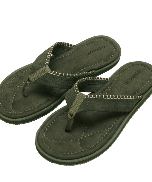 DAONATO(ダオンアト)の「Moksae Flip Flops (Khaki)(サンダル・メンズ・カーキ・25cm/24cm/23cm/28cm/27cm/26cm/23.5cm/24.5cm/25.5cm/26.5cm/27.5cm/28.5cm)」の2枚目の写真