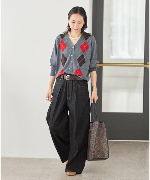 JOURNAL STANDARD(ジャーナルスタンダード)の「《追加2》DENIM CENTER CREASE 5PK(デニムパンツ・レディース・ネイビー・36/38)」の19枚目の写真