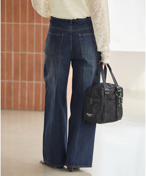 JOURNAL STANDARD(ジャーナルスタンダード)の「《追加2》DENIM CENTER CREASE 5PK(デニムパンツ・レディース・ネイビー・36/38)」の13枚目の写真