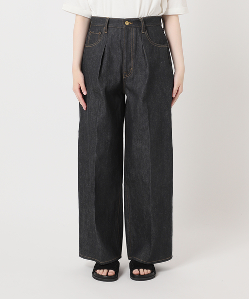 JOURNAL STANDARD(ジャーナルスタンダード)の「《追加2》DENIM CENTER CREASE 5PK(デニムパンツ・レディース・ネイビー・36/38)」の15枚目の写真