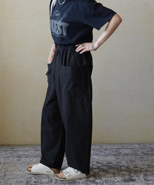 JOURNAL STANDARD LUXE(ジャーナルスタンダード ラックス)の「バフワッシャー ポケパンツ(その他パンツ・レディース・ホワイト/ブラック・SMALL/MEDIUM)」の11枚目の写真