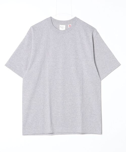 Lafayette（ラファイエット）の「COTTON RESEARCH CLUB チューブラーTシャツ（日本製）［JPC-001 S/S Tubular T-Shirt］（Tシャツ/カットソー・メンズ・ホワイト/グレー/ブラック・X-LARGE/LARGE/MEDIUM/SMALL/XX-LARGE）」の3枚目の写真