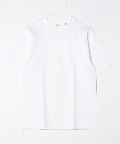 Lafayette（ラファイエット）の「COTTON RESEARCH CLUB チューブラーTシャツ（日本製）［JPC-001 S/S Tubular T-Shirt］（Tシャツ/カットソー・メンズ・ホワイト/グレー/ブラック・X-LARGE/LARGE/MEDIUM/SMALL/XX-LARGE）」の2枚目の写真