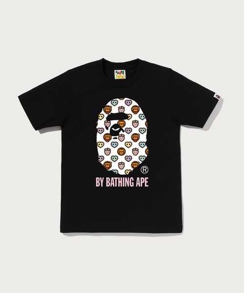 A BATHING APE(アベイシングエイプ)の「MILOGRAM SWEETS BY BATHING APE TEE(Tシャツ/カットソー・レディース・ブラック/ホワイト・SMALL/MEDIUM/X-SMALL)」の2枚目の写真