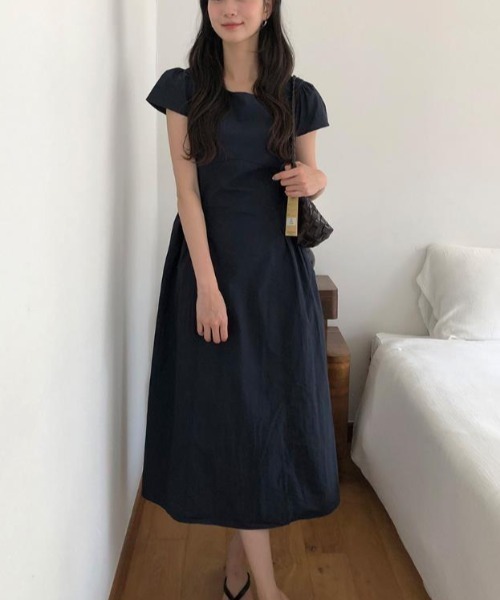 semplice（センプリチェ）の「ワンピース【韓国ファッション】（ワンピース・レディース・ブルー/ライトグレー/ピンク・F）」の8枚目の写真