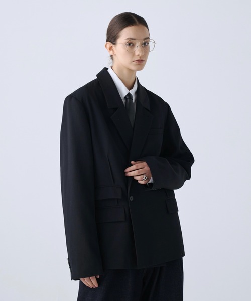 soerte(ソエルテ)の「2way Tab Collar Dress Shirt / 2wayタブカラードレスシャツ(シャツ/ブラウス・メンズ・パープル/サックスブルー/ホワイト・3/2/1)」の15枚目の写真