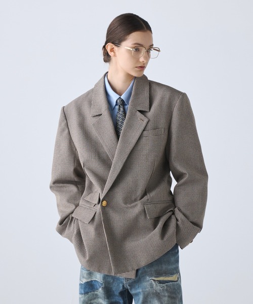 soerte(ソエルテ)の「2way Tab Collar Dress Shirt / 2wayタブカラードレスシャツ(シャツ/ブラウス・メンズ・パープル/サックスブルー/ホワイト・3/2/1)」の20枚目の写真
