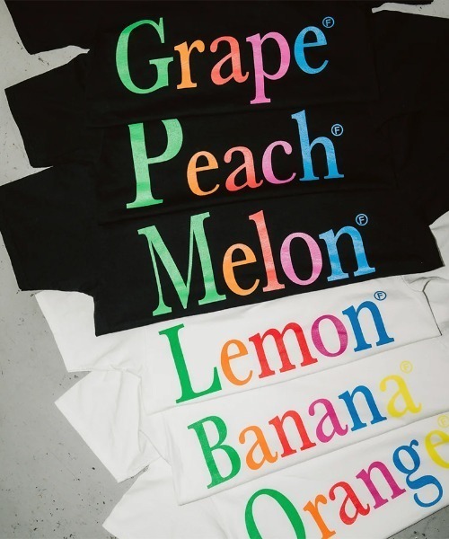 GARDEN TOKYO(ガーデントウキョウ)の「bye A/バイエーNOT APPLE TEE GRAPE(Tシャツ/カットソー・メンズ・ブラック/ホワイト・XL/L)」の3枚目の写真