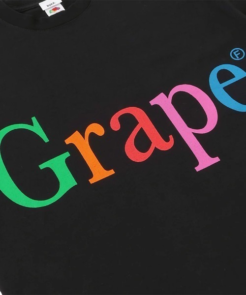 GARDEN TOKYO(ガーデントウキョウ)の「bye A/バイエーNOT APPLE TEE GRAPE(Tシャツ/カットソー・メンズ・ブラック/ホワイト・XL/L)」の7枚目の写真