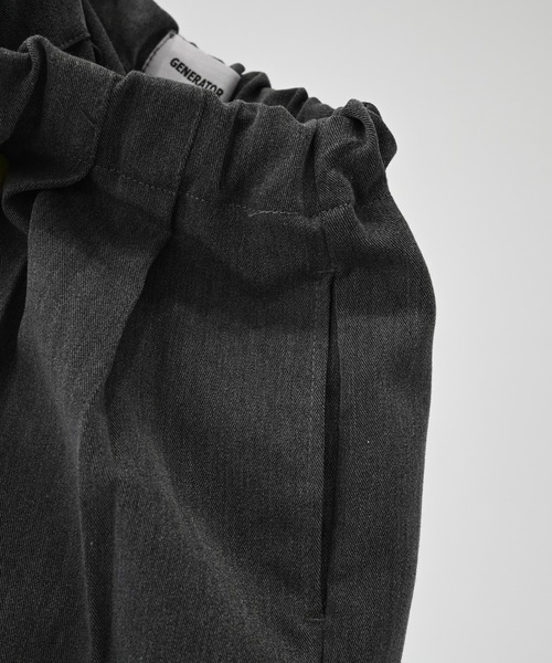 GENERATOR(ジェネレーター)の「ジェネレーター 2タックワイドパンツ(その他パンツ・レディース・ベージュ/チャコールグレー/ブラック・F)」の9枚目の写真