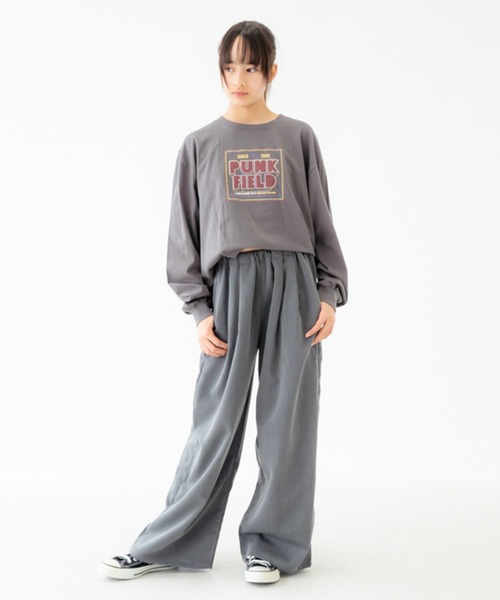 GENERATOR(ジェネレーター)の「ジェネレーター 2タックワイドパンツ(その他パンツ・レディース・ベージュ/チャコールグレー/ブラック・F)」の4枚目の写真