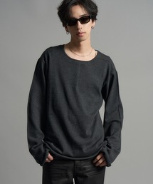 【LANDNESS/ランドネス】Long Sleeve Knit Top/ロングスリーブニットトップス