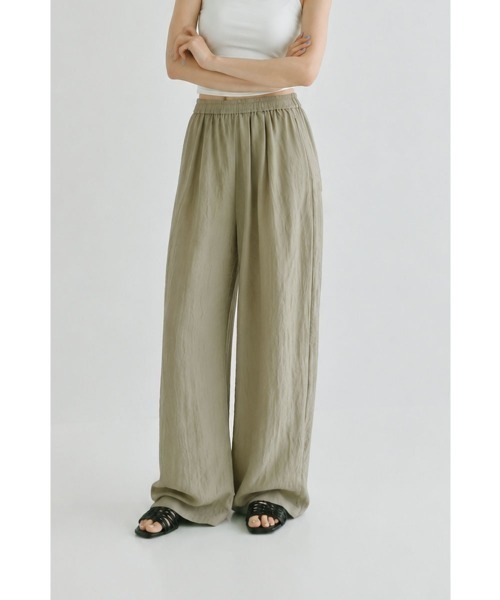 marjour(マージュール)の「SHEER RELAX PANTS(その他パンツ・レディース・ベージュ/ネイビー・M)」の5枚目の写真