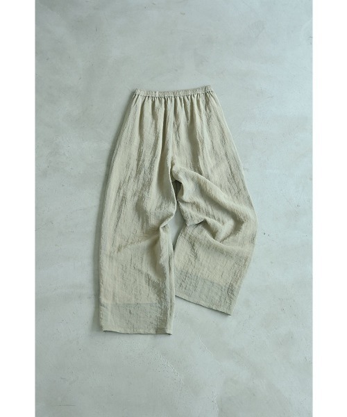 marjour(マージュール)の「SHEER RELAX PANTS(その他パンツ・レディース・ベージュ/ネイビー・M)」の12枚目の写真