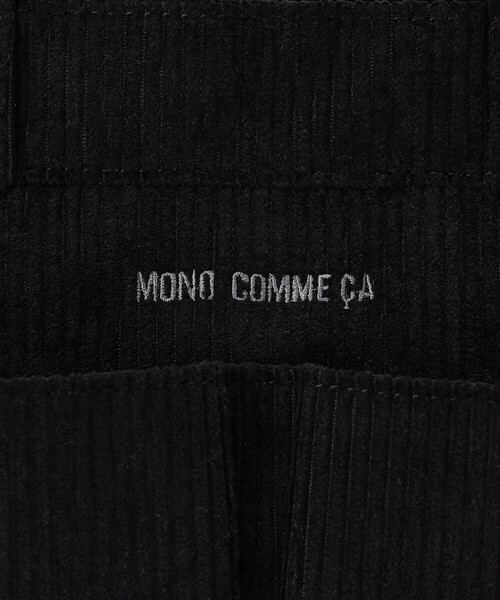 MONO COMME CA(モノコムサ)の「コーデュロイ ミニトート(トートバッグ・レディース・チャコール/オフホワイト/ブラック/モカ・FREE)」の14枚目の写真