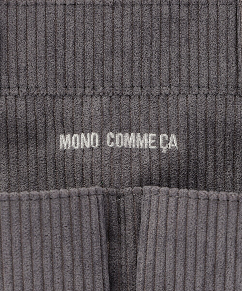 MONO COMME CA(モノコムサ)の「コーデュロイ ミニトート(トートバッグ・レディース・チャコール/オフホワイト/ブラック/モカ・FREE)」の15枚目の写真