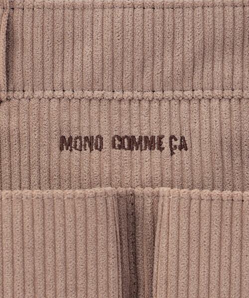 MONO COMME CA(モノコムサ)の「コーデュロイ ミニトート(トートバッグ・レディース・チャコール/オフホワイト/ブラック/モカ・FREE)」の16枚目の写真