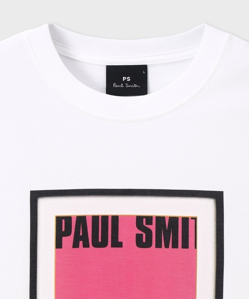PS Paul Smith（ピーエスポールスミス）の「"Stair Wall" 半袖Tシャツ / 262559 011R（Tシャツ/カットソー・メンズ・ホワイト・X-LARGE/LARGE/MEDIUM）」の2枚目の写真