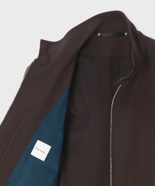 Paul Smith(ポールスミス)の「パフォーマンスストレッチ ショートブルゾン / 263173 WTVBL02(ブルゾン・メンズ・ブラック/ダークブラウン・L2/X-LARGE/LARGE/MEDIUM/SMALL)」の11枚目の写真