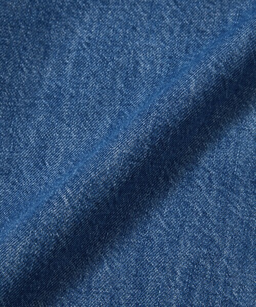 MACKINTOSH PHILOSOPHY(マッキントッシュ フィロソフィー)の「GREY LABEL デニムトラッカージャケット(デニムジャケット・レディース・ライトブルー/ダークネイビー/ブラック・2/6)」の7枚目の写真