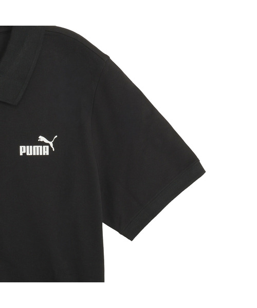 PUMA(プーマ)の「PUMA プーマ メンズ ESS スモールロゴ ピケ 半袖 ポロシャツ(ポロシャツ・メンズ・グレー/ホワイト/ブラック系その他・MEDIUM/SMALL/LARGE/X-LARGE)」の10枚目の写真