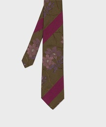 Paul Smith｜ポール・スミスのネクタイ（グリーン・カーキ/緑色系・花