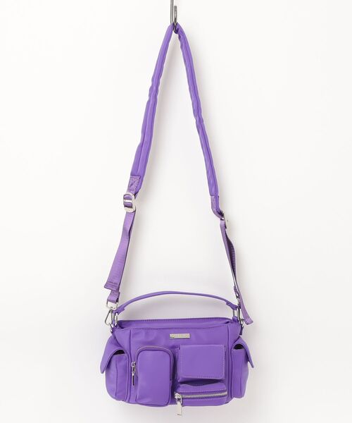 anna sui nyc(アナ スイ エヌ ワイ シー)の「ANNA SUI NYC/アナ スイ エヌワイシー/マルチポケットチビバッグ(ショルダーバッグ・レディース・ブラック/パープル/レッド/カーキ/シルバー/ブラック系その他・F)」の4枚目の写真