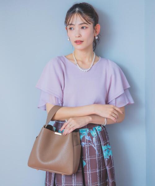 ITS'DEMO(イッツデモ)の「3wayトート(トートバッグ・レディース・ブラック/ワインレッド/ブラウン系・00)」の8枚目の写真