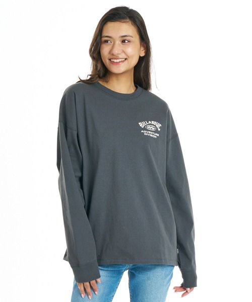 BILLABONG(ビラボン)の「BILLABONG ウィメンズ ADIV LOGO WARM LS TEE ロンT 【2026年秋冬モデル】/ ビラボンバックプリント長袖ロンT(Tシャツ/カットソー・レディース・パープル系その他/ブラック系その他/アイボリー・MEDIUM/LARGE)」の12枚目の写真