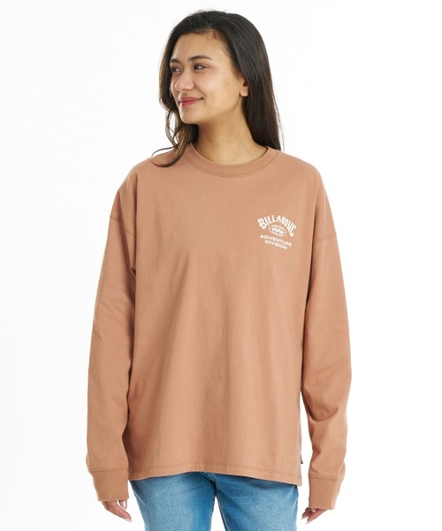 BILLABONG(ビラボン)の「BILLABONG ウィメンズ ADIV LOGO WARM LS TEE ロンT 【2026年秋冬モデル】/ ビラボンバックプリント長袖ロンT(Tシャツ/カットソー・レディース・パープル系その他/ブラック系その他/アイボリー・MEDIUM/LARGE)」の7枚目の写真
