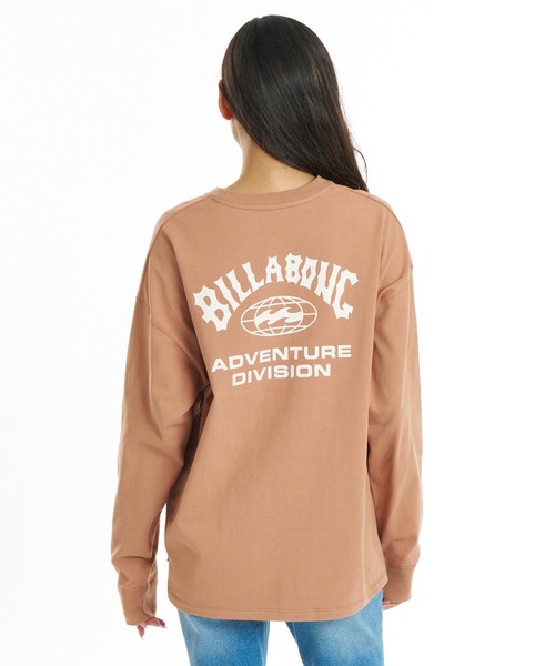 BILLABONG(ビラボン)の「BILLABONG ウィメンズ ADIV LOGO WARM LS TEE ロンT 【2026年秋冬モデル】/ ビラボンバックプリント長袖ロンT(Tシャツ/カットソー・レディース・パープル系その他/ブラック系その他/アイボリー・MEDIUM/LARGE)」の8枚目の写真