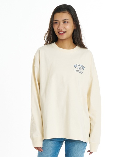 BILLABONG(ビラボン)の「BILLABONG ウィメンズ ADIV LOGO WARM LS TEE ロンT 【2026年秋冬モデル】/ ビラボンバックプリント長袖ロンT(Tシャツ/カットソー・レディース・パープル系その他/ブラック系その他/アイボリー・MEDIUM/LARGE)」の13枚目の写真