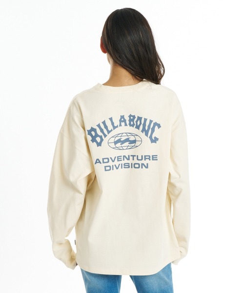 BILLABONG(ビラボン)の「BILLABONG ウィメンズ ADIV LOGO WARM LS TEE ロンT 【2026年秋冬モデル】/ ビラボンバックプリント長袖ロンT(Tシャツ/カットソー・レディース・パープル系その他/ブラック系その他/アイボリー・MEDIUM/LARGE)」の11枚目の写真
