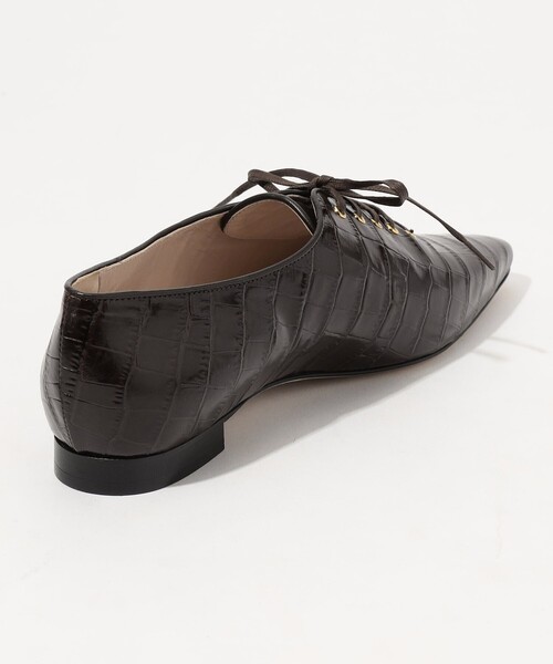 NEBULONI E(ネブローニ)の「NEBULONI E. LACE UP ポインテッドシューズ(その他シューズ・レディース・ダークブラウン・36/37/38)」の5枚目の写真