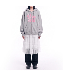[UNISEX]GRAE-S DOT ジップアップパーカー_8カラー