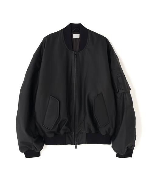 B'2nd(ビーセカンド)の「ANOTHER ROOM(アナザールーム) PU COATING MA-1(MA-1・メンズ・ブラック・M)」の1枚目の写真