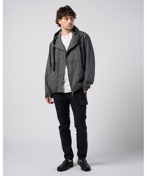 wjk(ダヴルジェイケイ)の「textured nylon short witch blouson(ブルゾン・メンズ・グレー/ブラック・X-LARGE/LARGE/MEDIUM/SMALL)」の19枚目の写真
