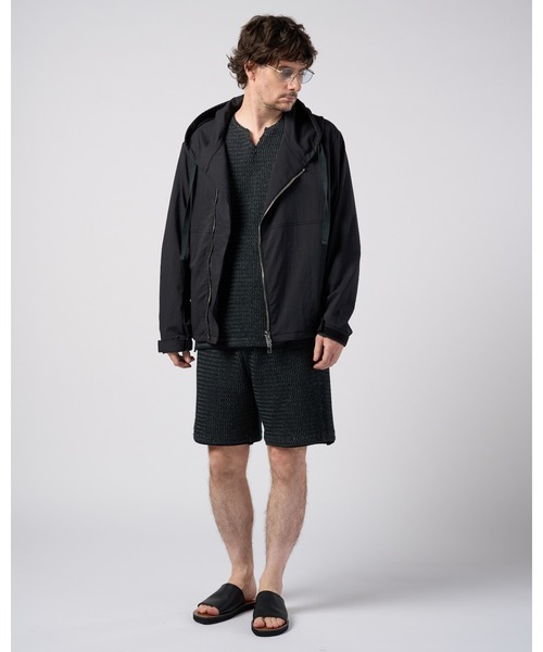 wjk(ダヴルジェイケイ)の「textured nylon short witch blouson(ブルゾン・メンズ・グレー/ブラック・X-LARGE/LARGE/MEDIUM/SMALL)」の21枚目の写真