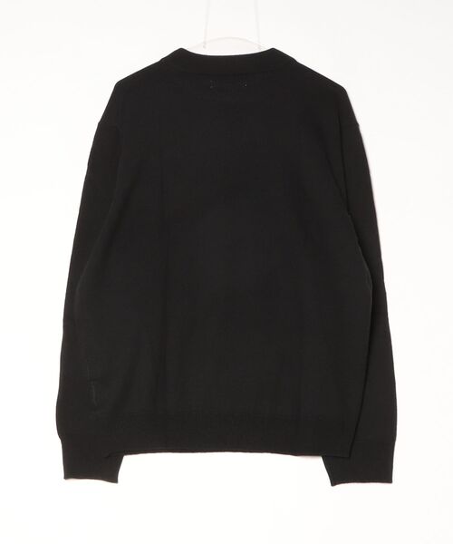 HARUYAMA（ハルヤマ）の「【ハンドウォッシャブル】モックネック　ベーシックニット 【Smart Pick！】（ニット/セーター・メンズ・ブラック/チャコールグレー/ネイビー・3L/S/M/L/LL）」の14枚目の写真