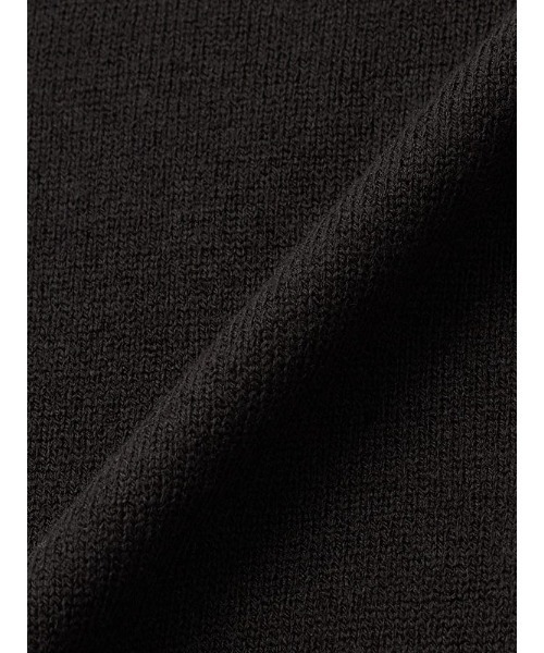HARUYAMA（ハルヤマ）の「【ハンドウォッシャブル】モックネック　ベーシックニット 【Smart Pick！】（ニット/セーター・メンズ・ブラック/チャコールグレー/ネイビー・3L/S/M/L/LL）」の5枚目の写真