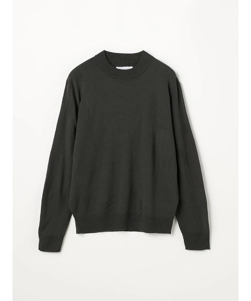 HARUYAMA（ハルヤマ）の「【ハンドウォッシャブル】モックネック　ベーシックニット 【Smart Pick！】（ニット/セーター・メンズ・ブラック/チャコールグレー/ネイビー・3L/S/M/L/LL）」の10枚目の写真